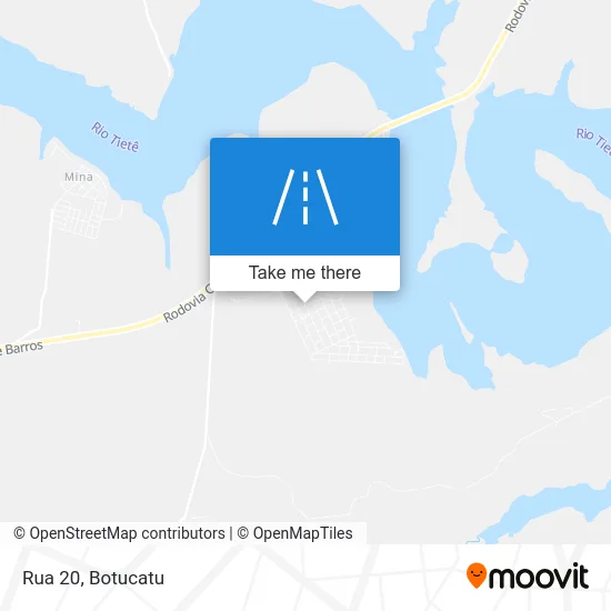 Rua 20 map