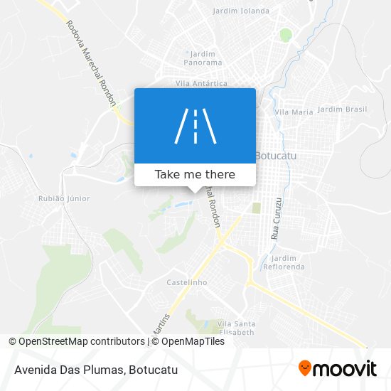 Avenida Das Plumas map