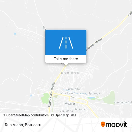 Rua Viena map
