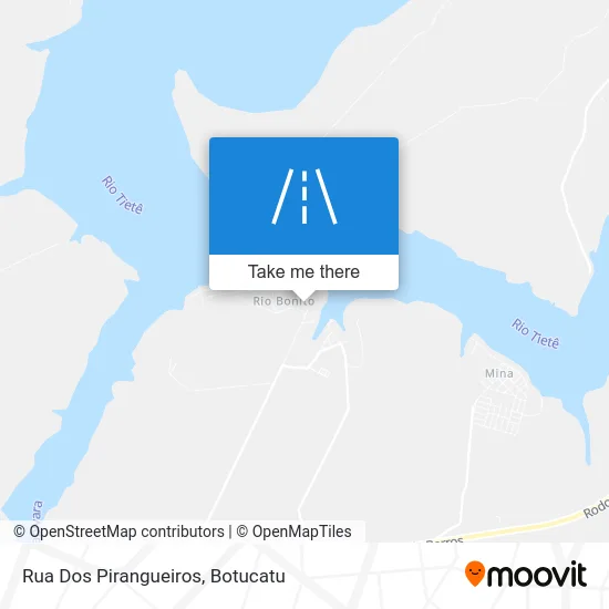 Rua Dos Pirangueiros map