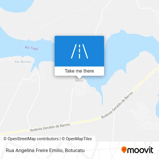 Rua Angelina Freire Emilio map