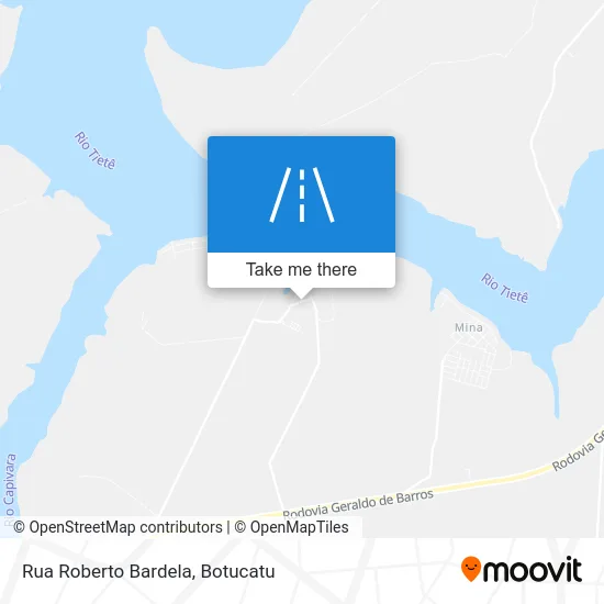 Rua Roberto Bardela map