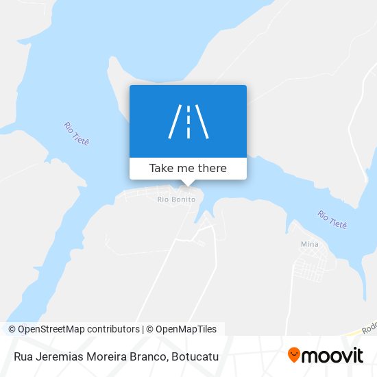 Mapa Rua Jeremias Moreira Branco