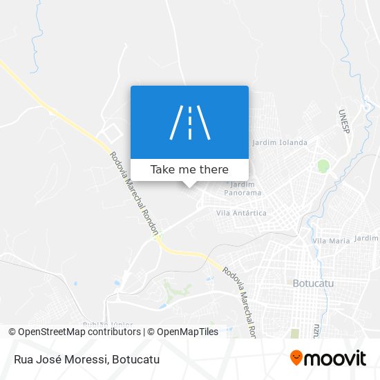 Rua José Moressi map