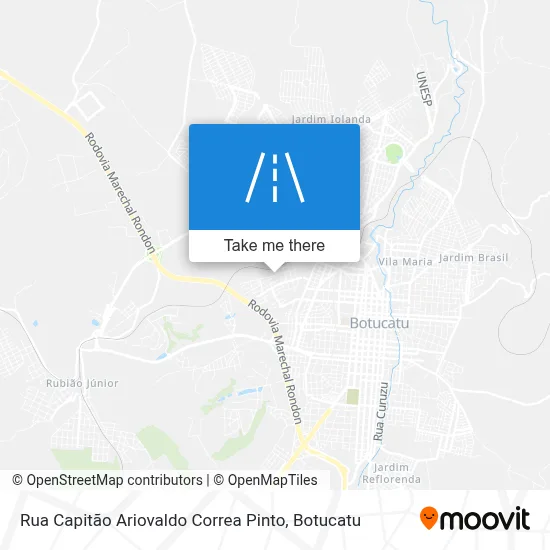 Rua Capitão Ariovaldo Correa Pinto map
