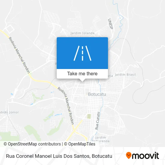 Rua Coronel Manoel Luis Dos Santos map