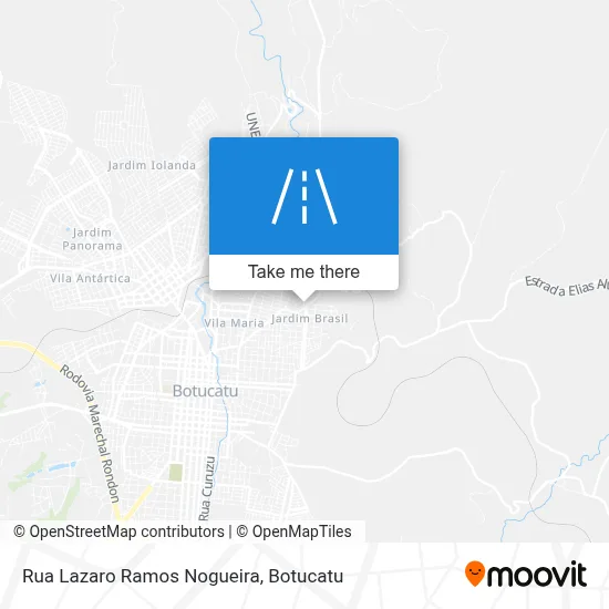 Rua Lazaro Ramos Nogueira map