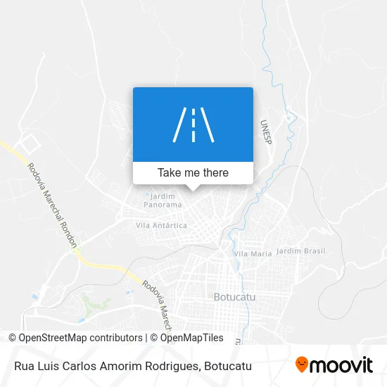 Rua Luis Carlos Amorim Rodrigues map