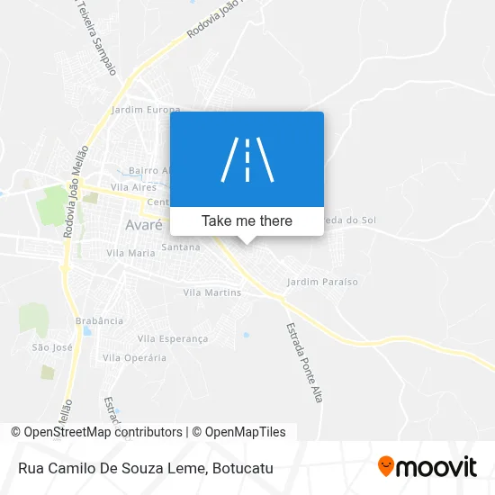 Rua Camilo De Souza Leme map