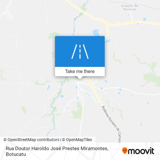 Rua Doutor Haroldo José Prestes Miramontes map