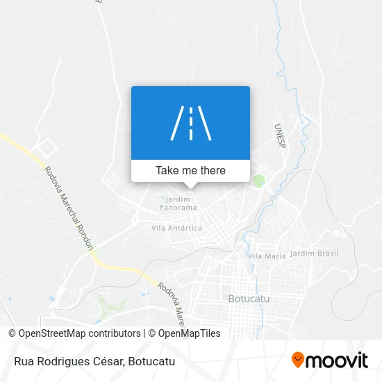 Rua Rodrigues César map