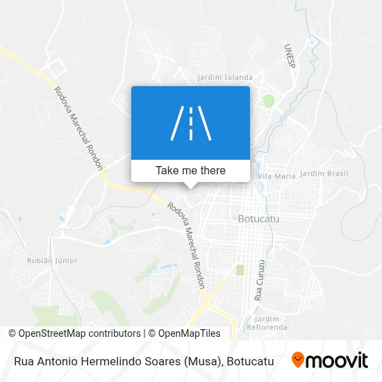 Rua Antonio Hermelindo Soares (Musa) map