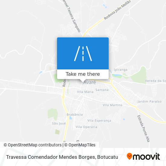 Travessa Comendador Mendes Borges map