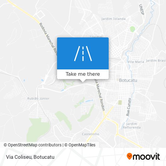 Via Coliseu map