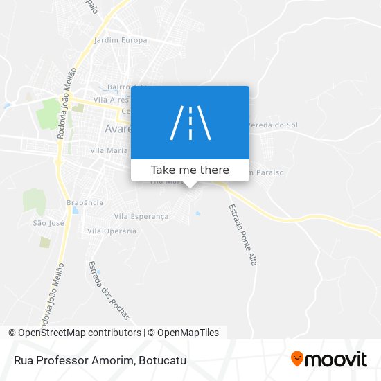 Rua Professor Amorim map