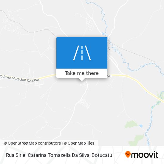 Rua Sirlei Catarina Tomazella Da Silva map