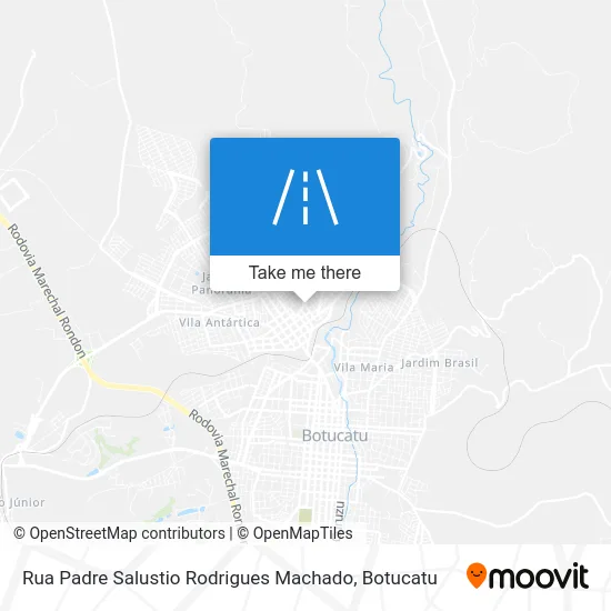 Rua Padre Salustio Rodrigues Machado map