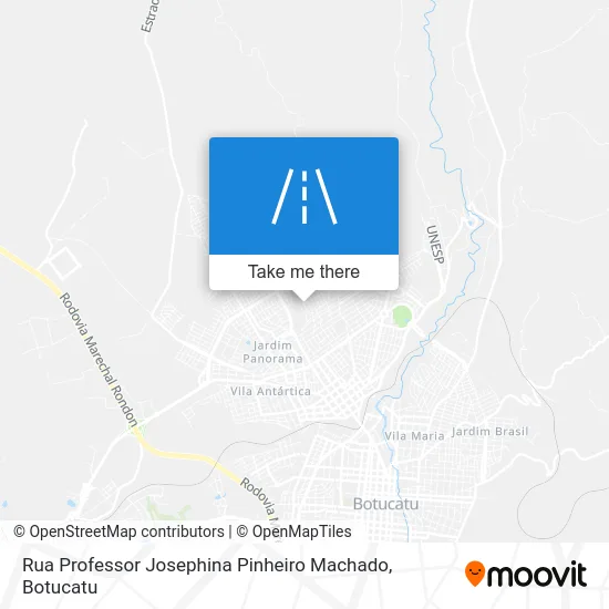 Rua Professor Josephina Pinheiro Machado map