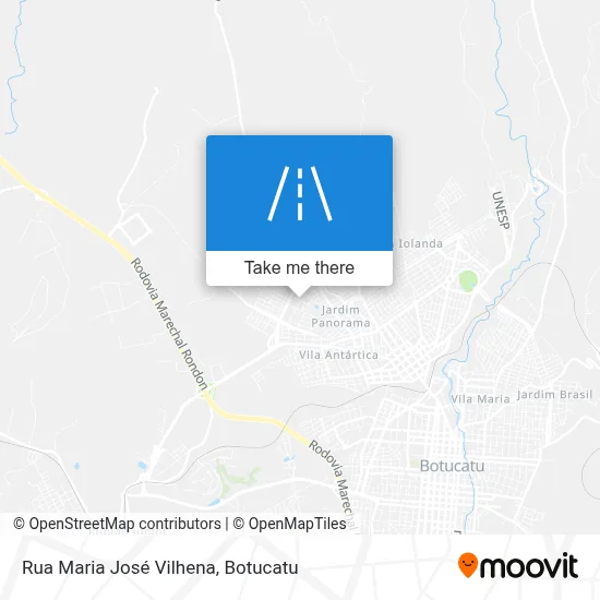 Rua Maria José Vilhena map