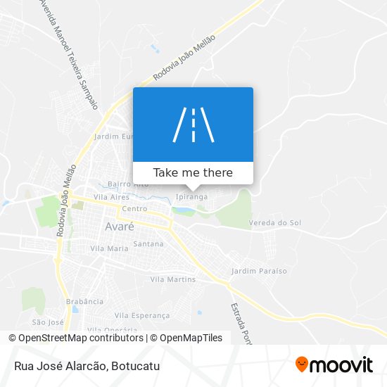 Rua José Alarcão map