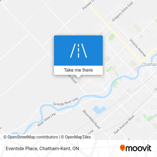 Eventide Place map