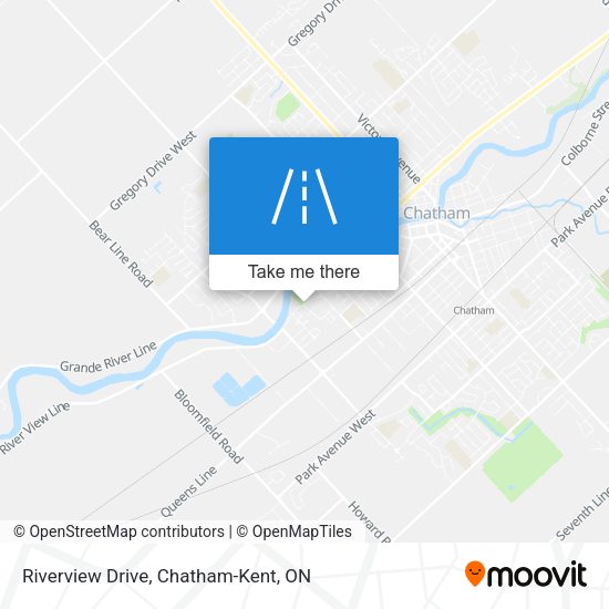 Riverview Drive map
