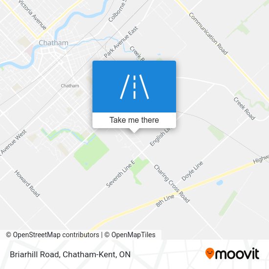 Briarhill Road plan