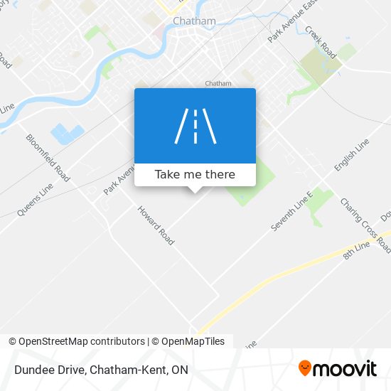 Dundee Drive map