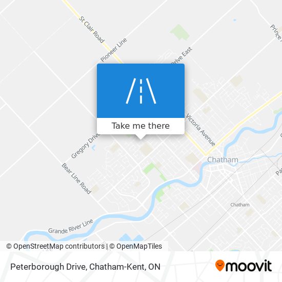 Peterborough Drive plan