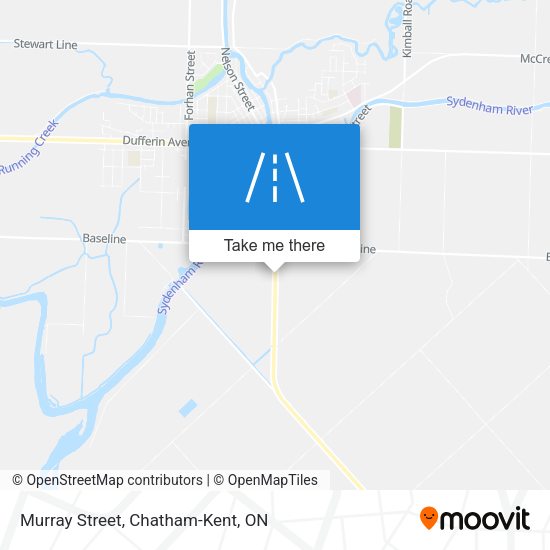 Murray Street map