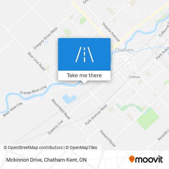 Mckinnon Drive map