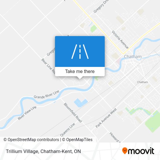 Trillium Village map