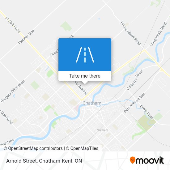 Arnold Street map