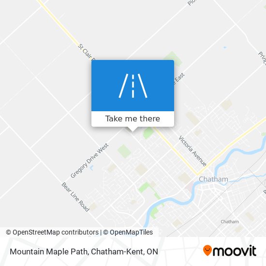 Mountain Maple Path plan
