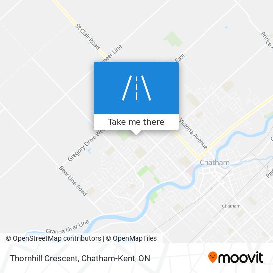 Thornhill Crescent plan