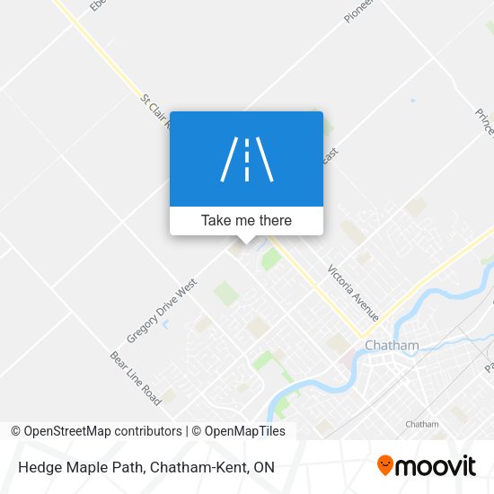 Hedge Maple Path plan