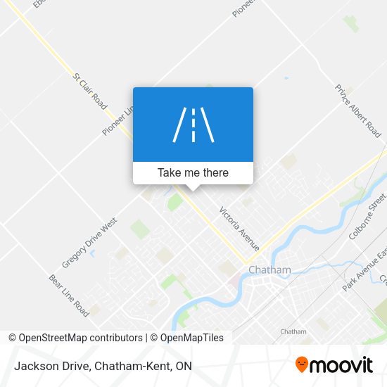 Jackson Drive map