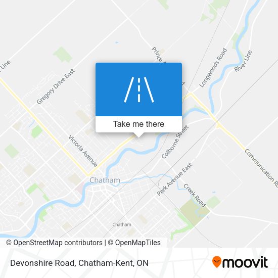 Devonshire Road plan