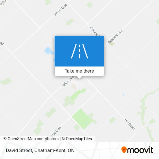 David Street map