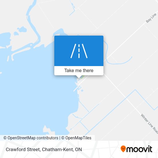 Crawford Street map