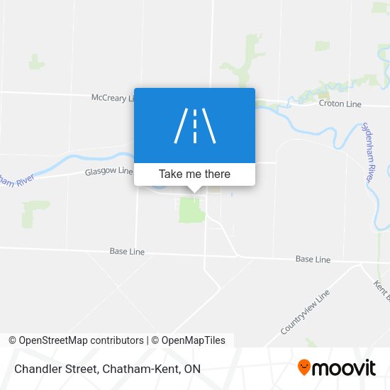 Chandler Street map