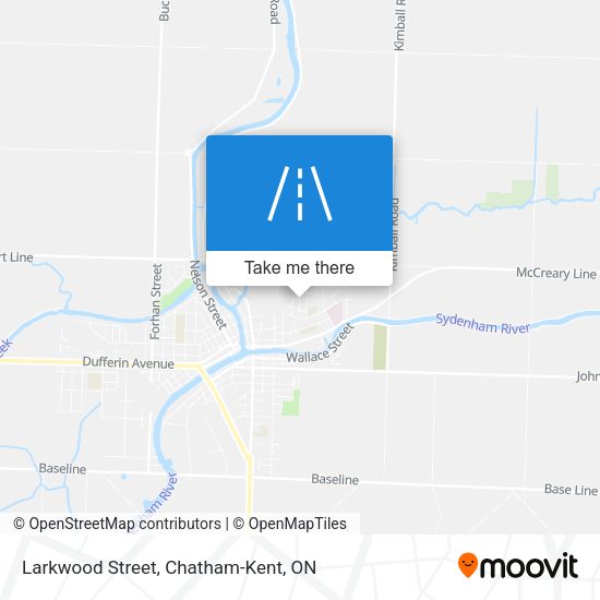 Larkwood Street plan