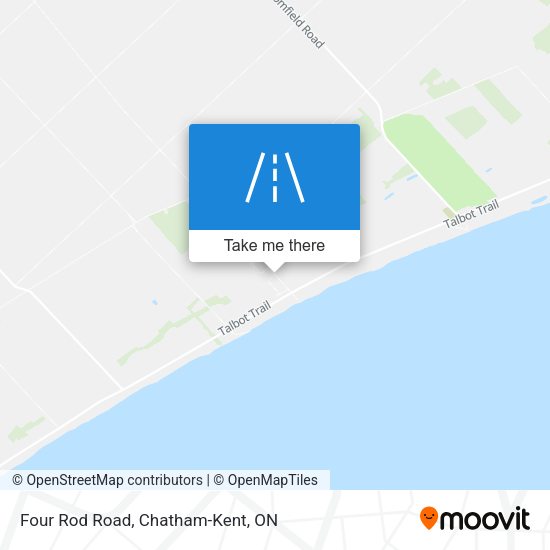 Four Rod Road map