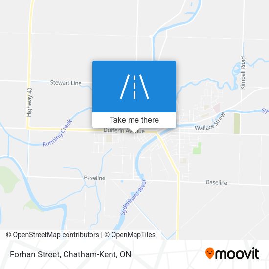 Forhan Street map