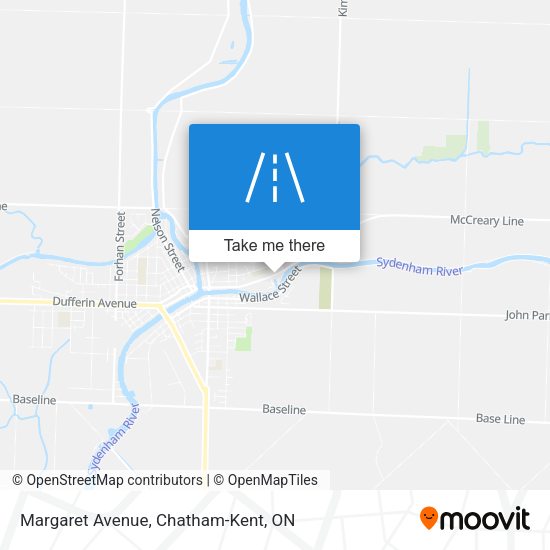 Margaret Avenue map