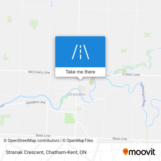 Stranak Crescent map