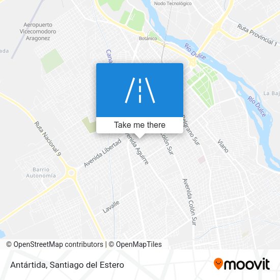Antártida map
