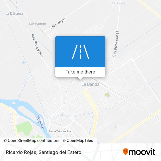 Ricardo Rojas map