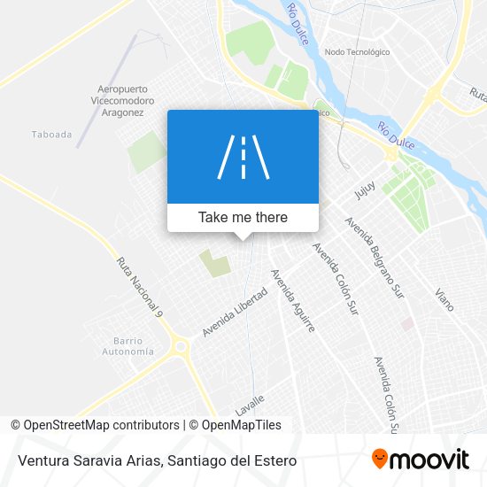 Ventura Saravia Arias map