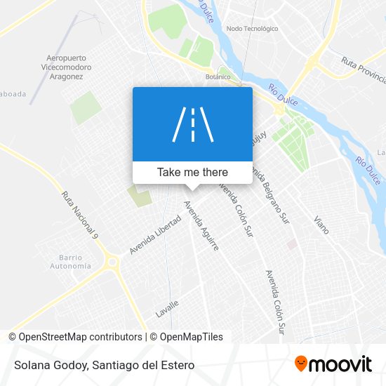 Solana Godoy map